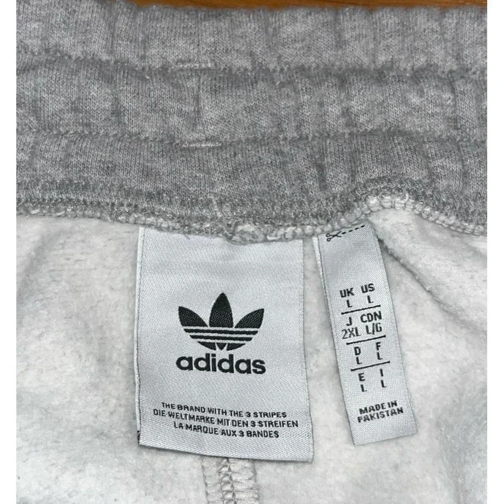 Mens Adidas Workout Gym Training Cotton Blend Drawstring Sweatpants